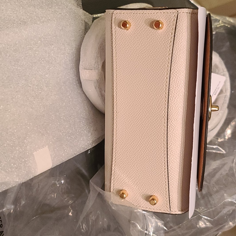 NWT Coach Micro Tilly Top Handle in Chalk - Picture 5 of 8